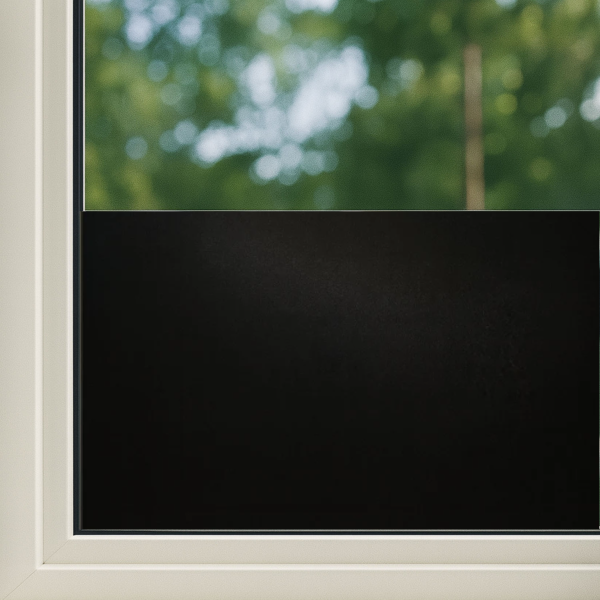 AVOID® - Raamfolie - Zwart - Verschillende Maten