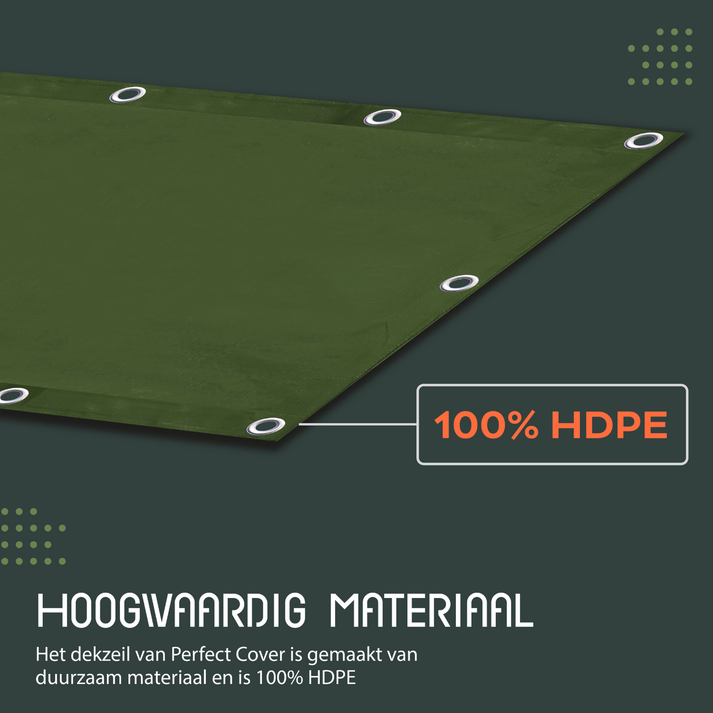 Perfect Cover® Afdekzeil - Groen