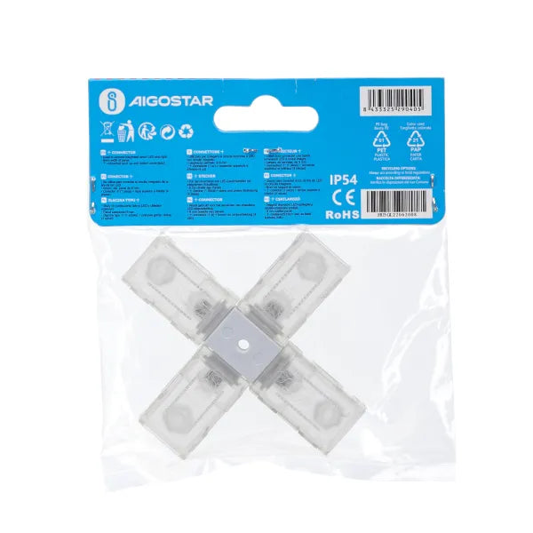 Lichtslang kruisconnector 230V AC - compleet