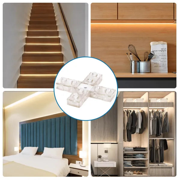 Lichtslang kruisconnector 230V AC - compleet