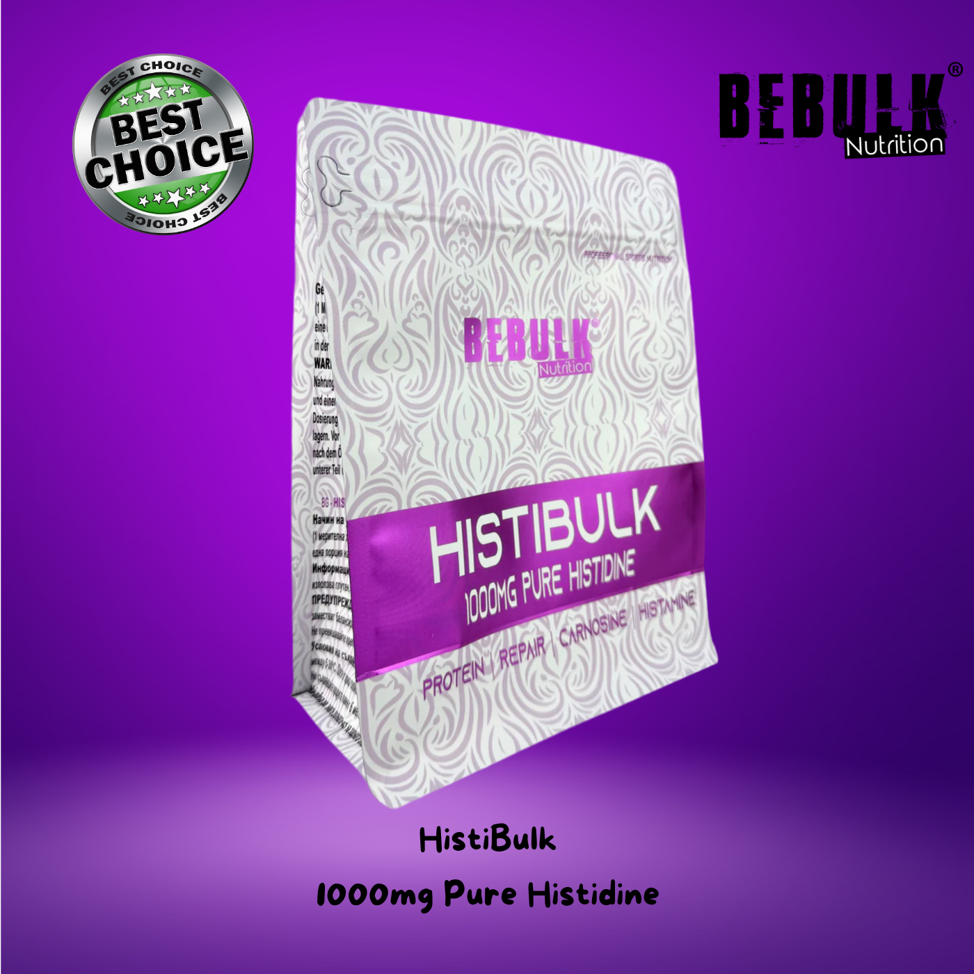 HistiBulk - Histidine - BeBulk Voeding