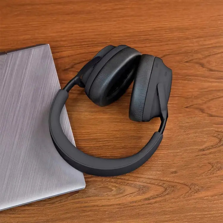 1 paar leren oorkappen met spons voor BOSE QC Ultra hoofdtelefoon