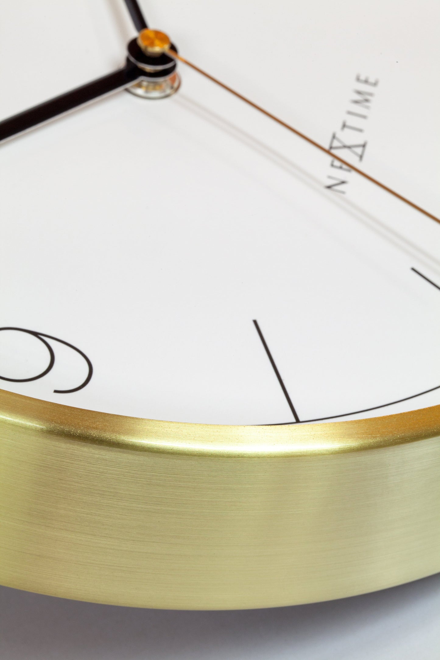 Wandklok 25cm-Silent-Groen/Turquoise/Wit/Zwart-Metaal-NeXtime 'Bolero'