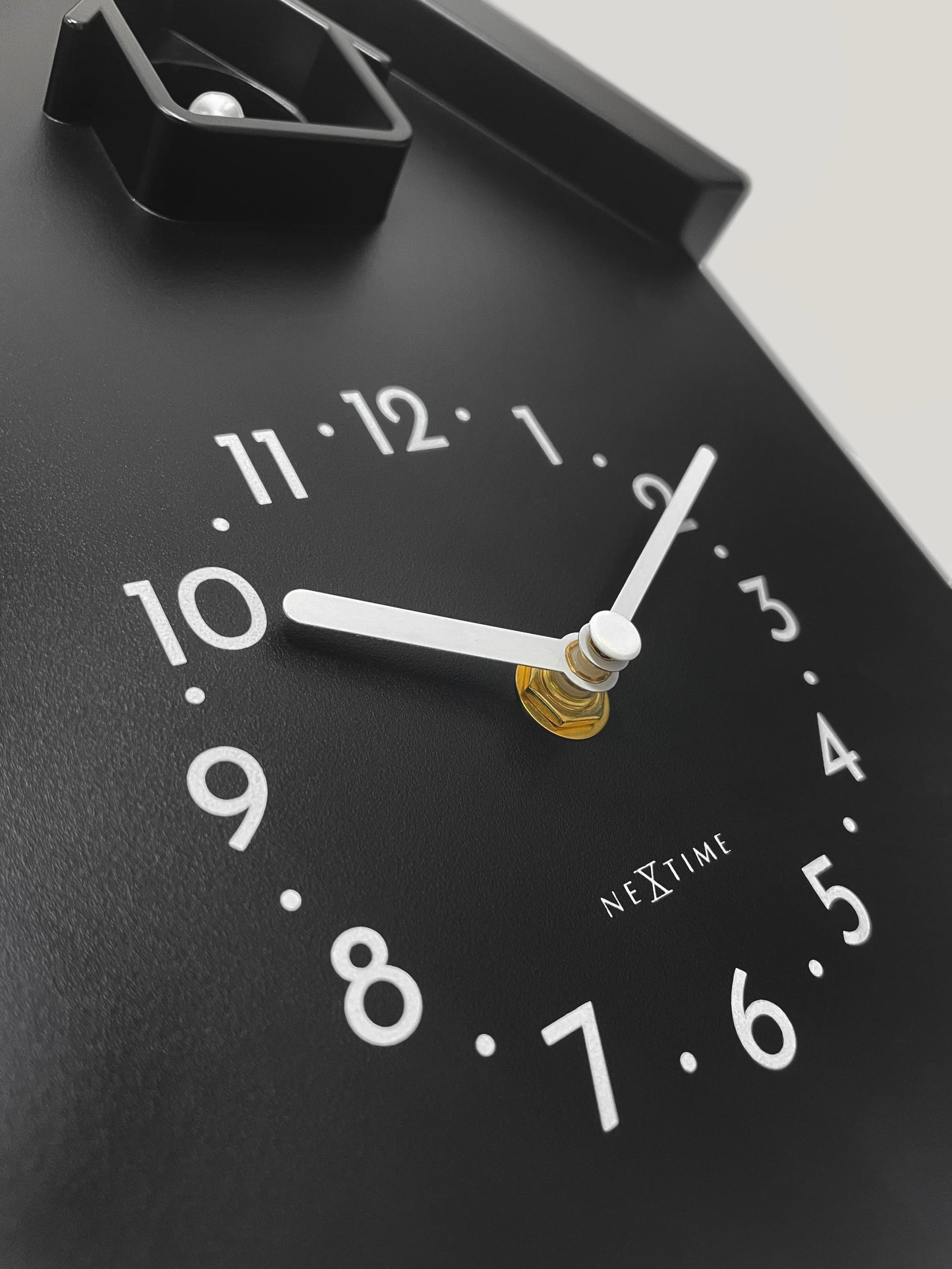 Wandklok 21,5x41,5x8,5cm - Slinger - Koekoek - NeXtime 'Twitter'