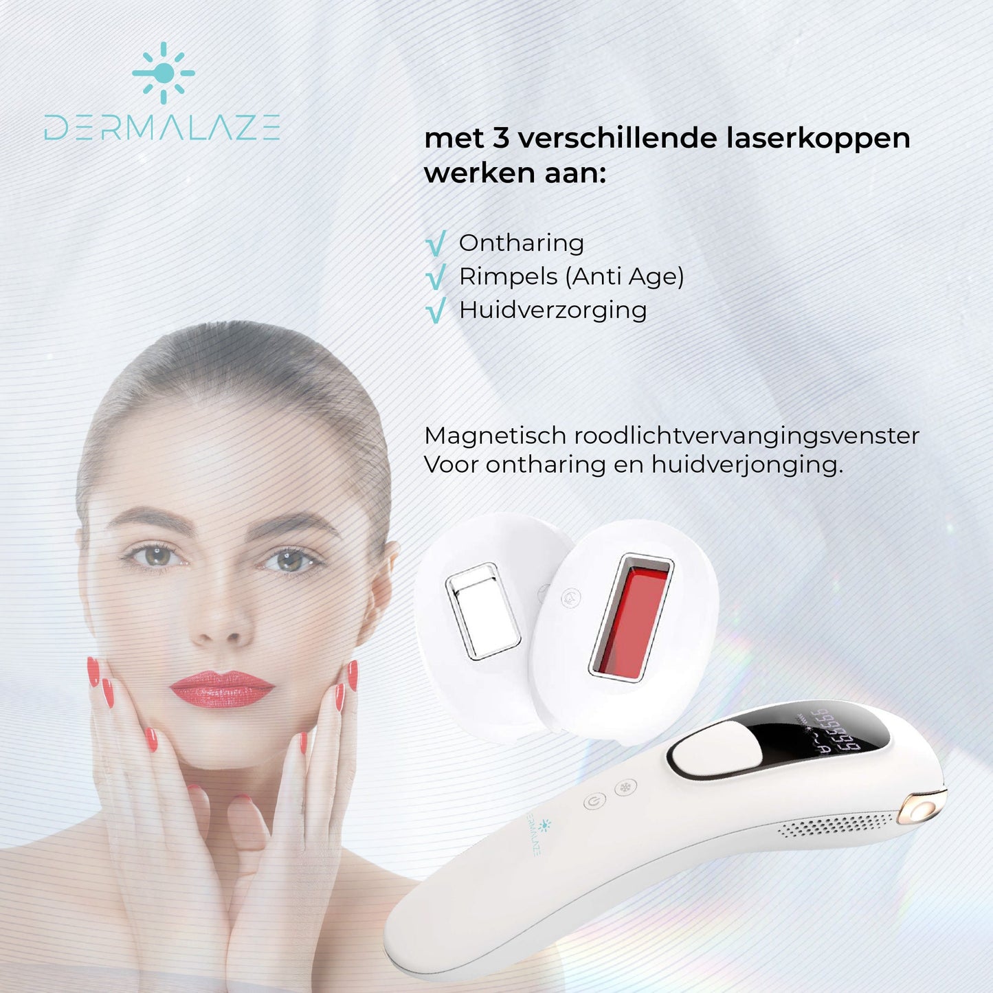 Dermalaze IPL Ontharingsapparaat 2.0