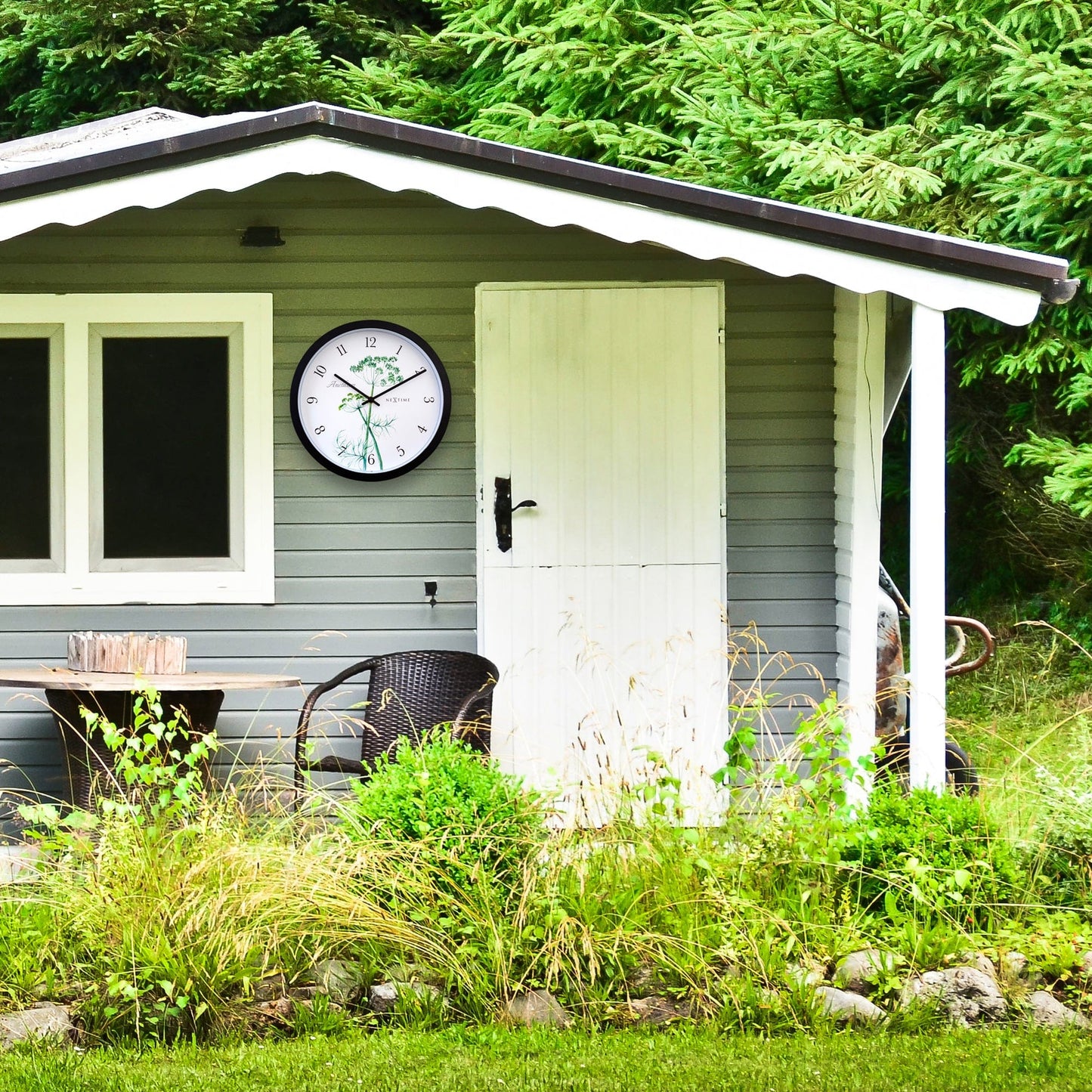 Weerbestendige buitenklok - 30,5 cm - Anethium