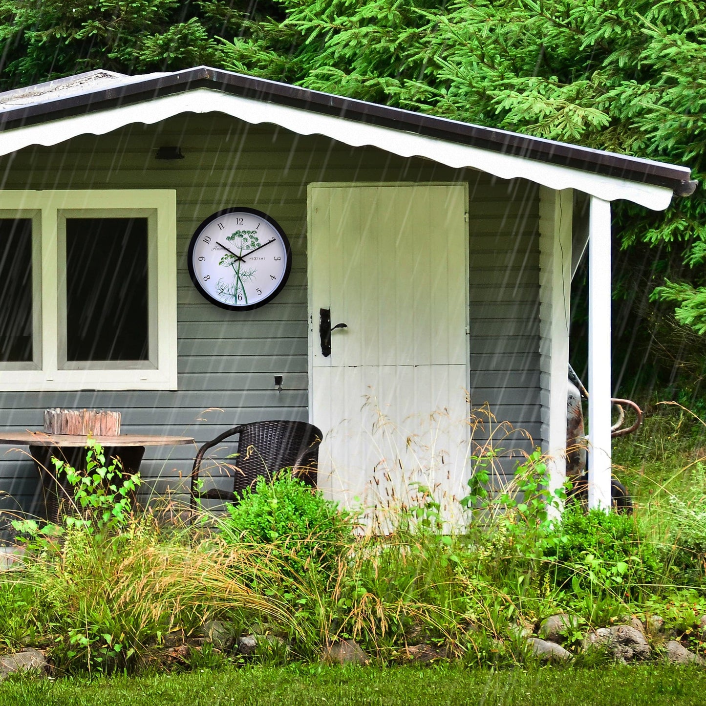 Weerbestendige buitenklok - 30,5 cm - Anethium