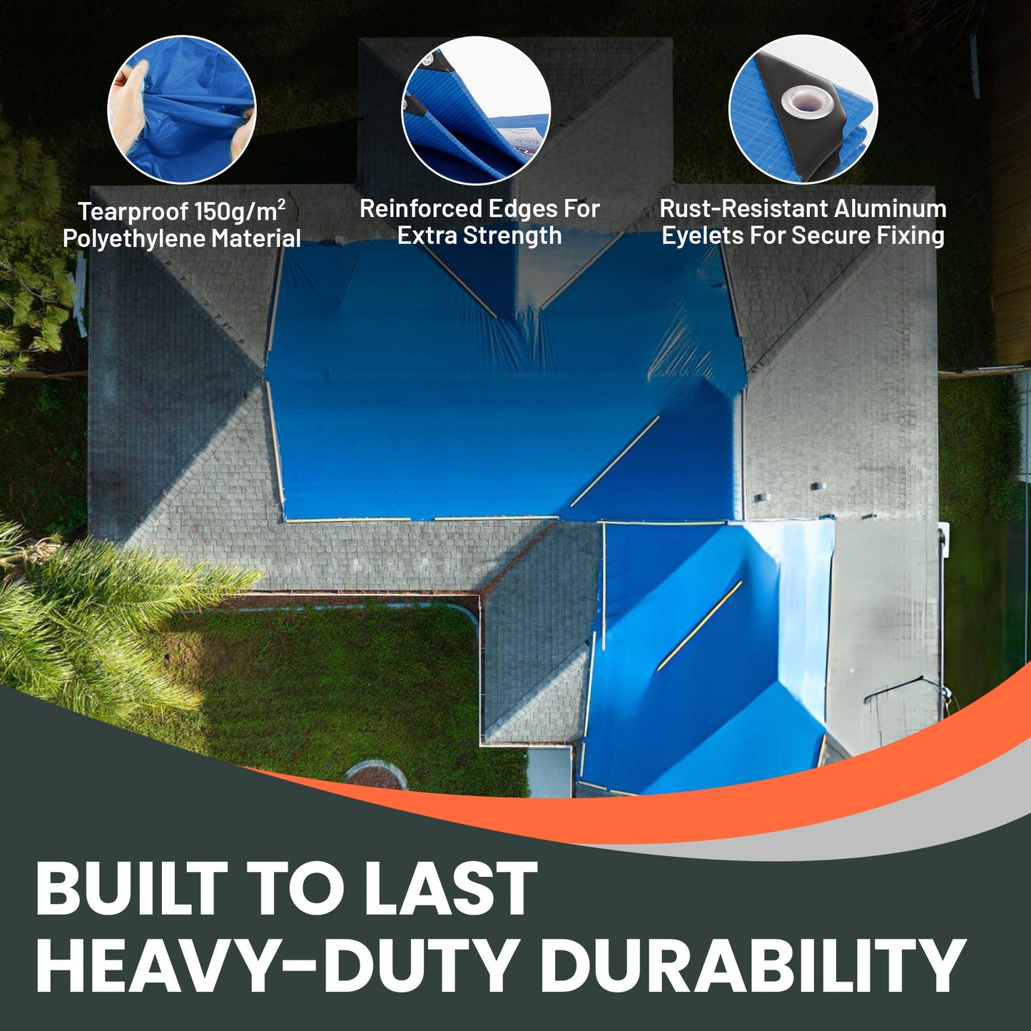 Perfect Cover® Afdekzeil - Şeffaf