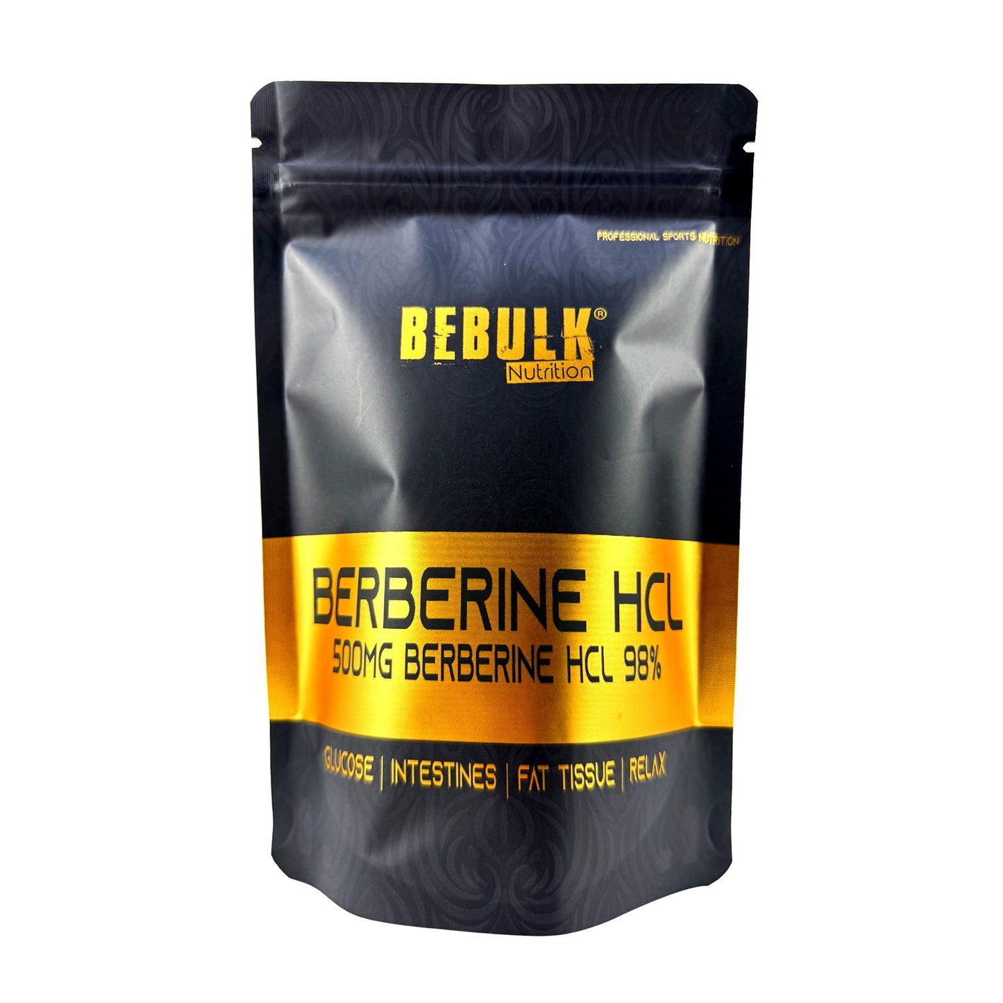 Berberin HCL %98 - 500 mg - Vegan - BeBulk Nutrition