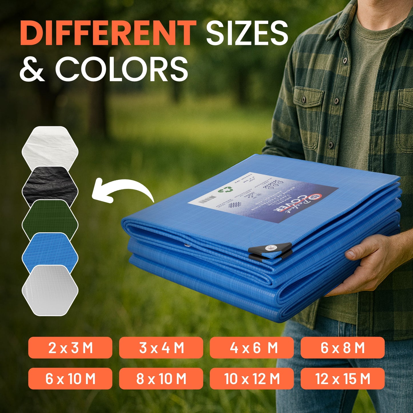 Perfect Cover® Afdekzeil - Groen