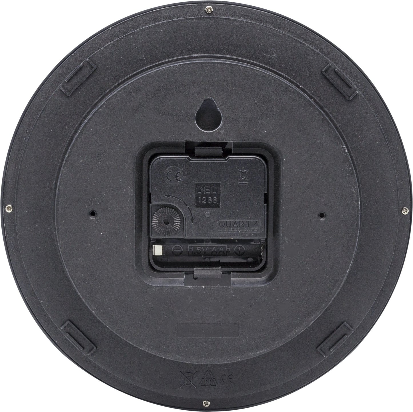 Wandklok - 20cm - Kunststof - 'Easy Small'