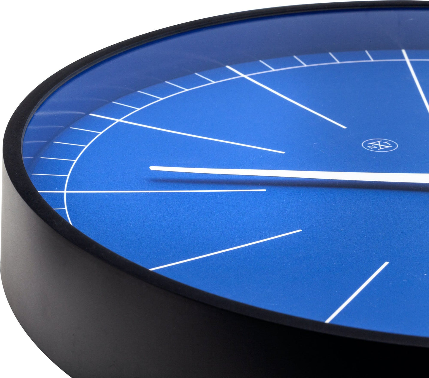 Wandklok - 40 cm - Kunststof - 'Grijs'