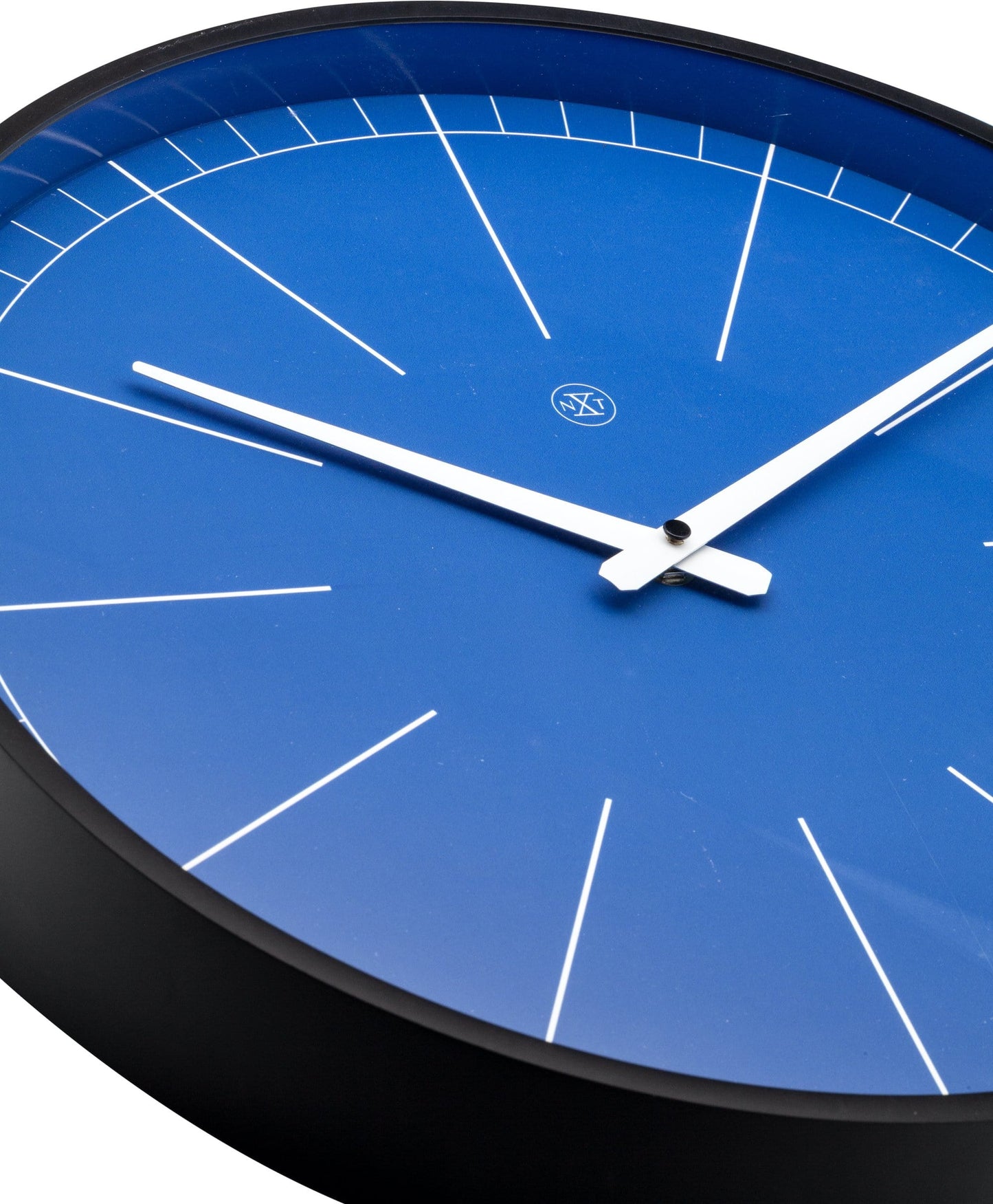 Wandklok - 40 cm - Kunststof - 'Grijs'