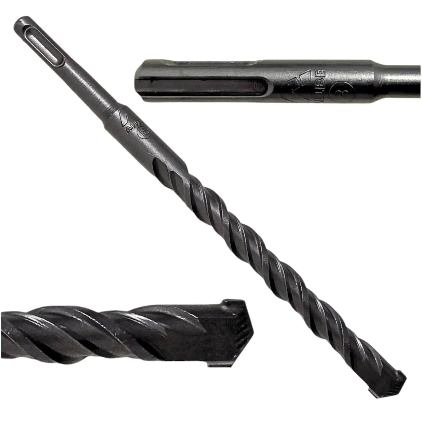 Allbe SDS-Plus Betonboor 6mm – Tweesnijdende Kop voor Steen & Baksteen