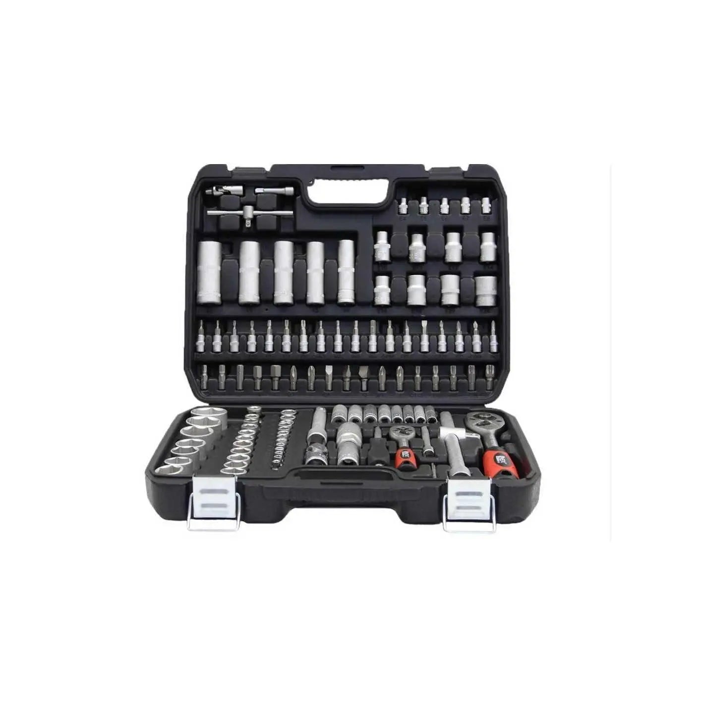 Champion Doppenset 108-Delig – Chroom Vanadium Staal Dopsleutelset