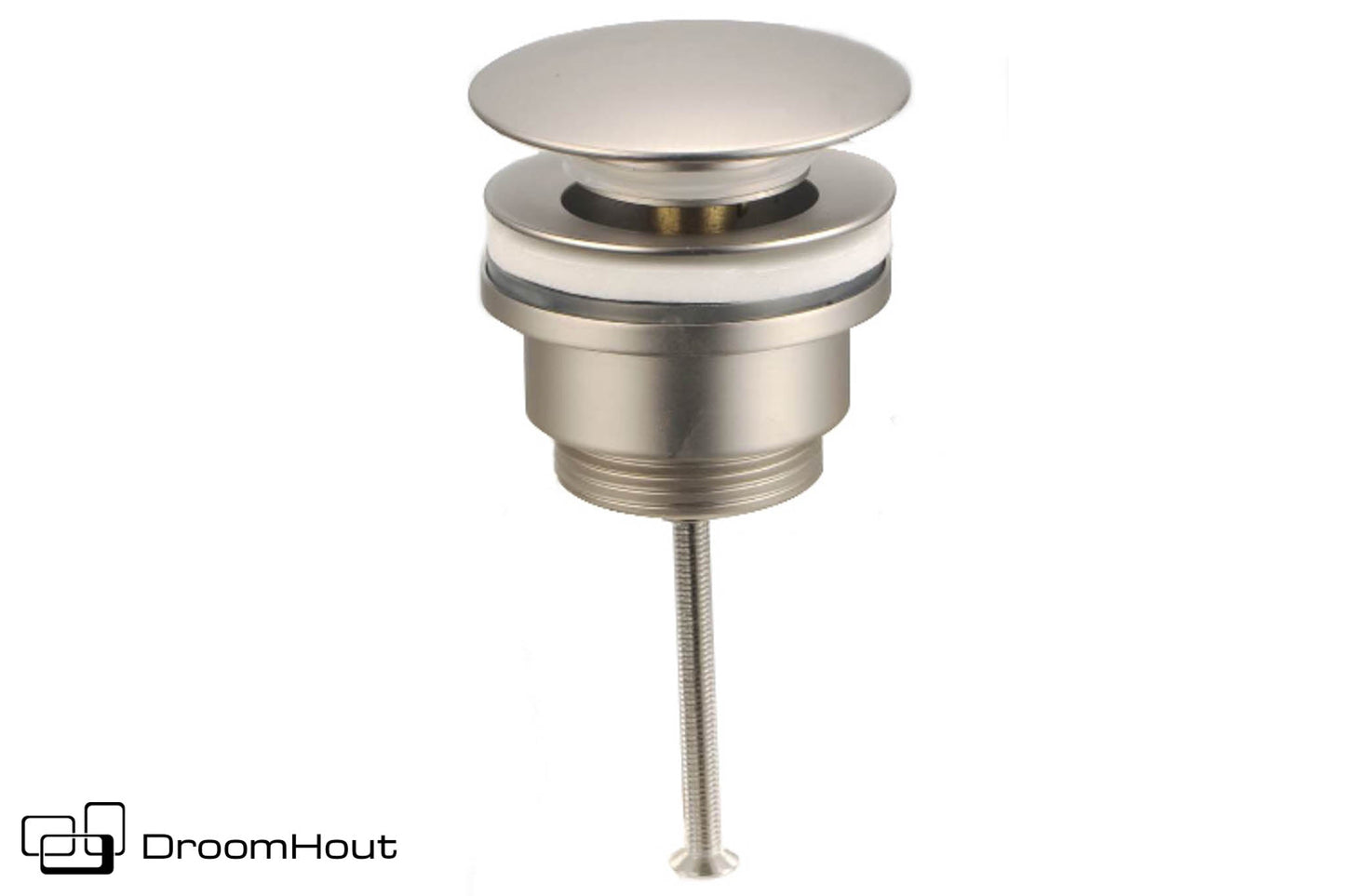 Clickwaste universeel gun metal