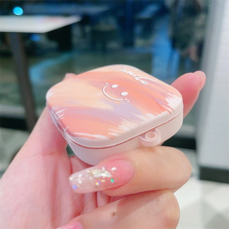 For Redmi Buds 4 Pro Smile Clouds Earbuds Box Frosted TPU Case(Purple)