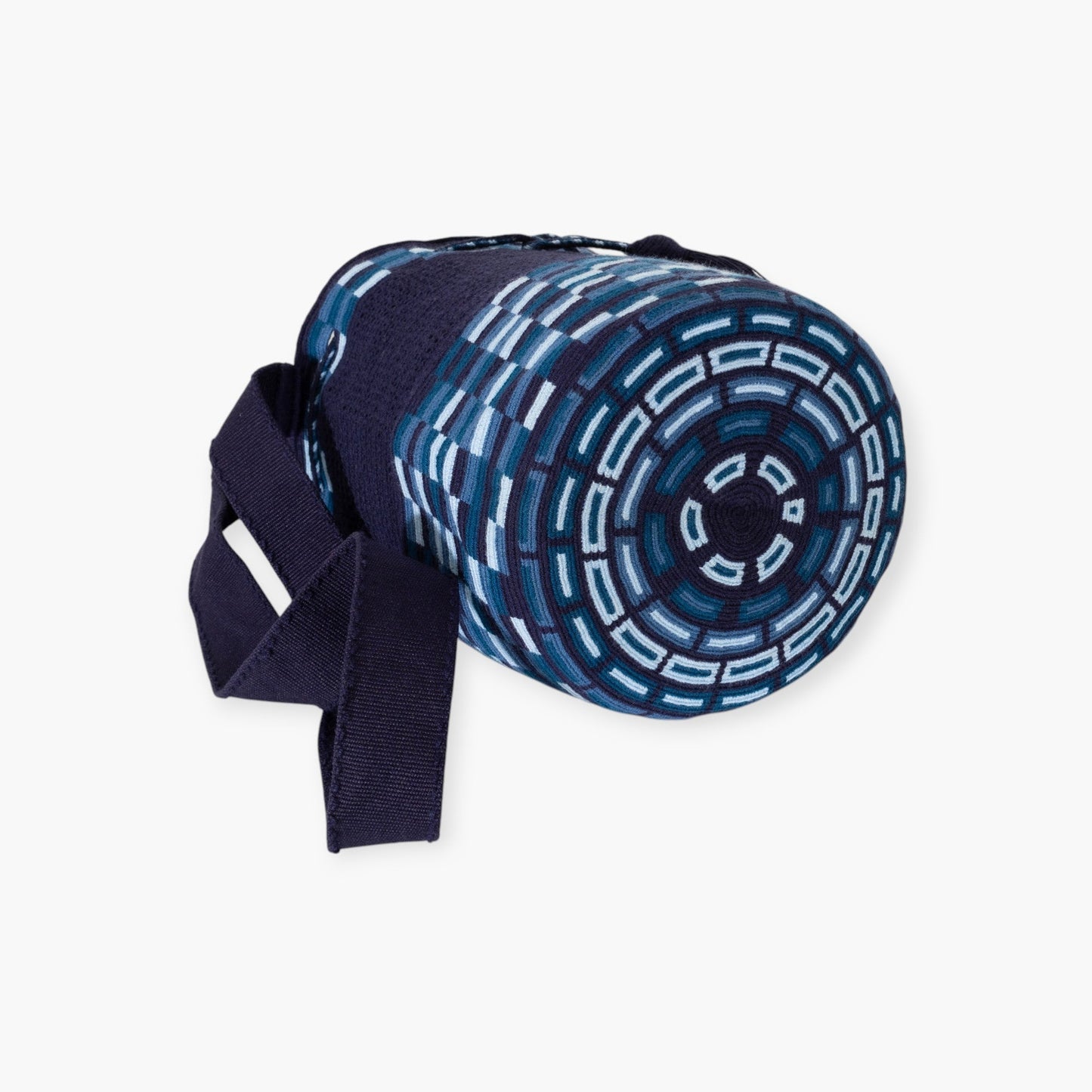 Check net crossbody M | Marineblauw