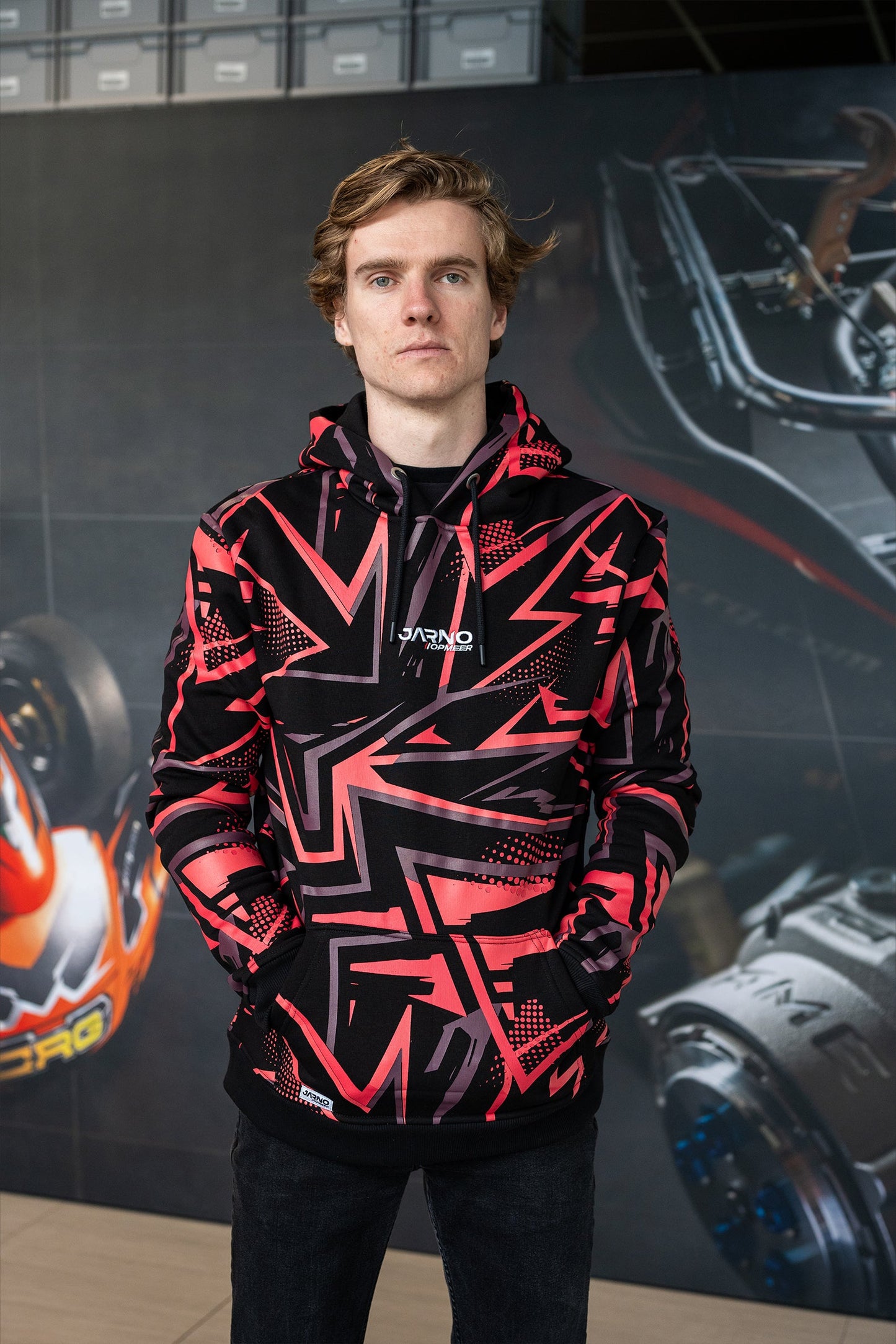 Hoodie - APEX - Zwart