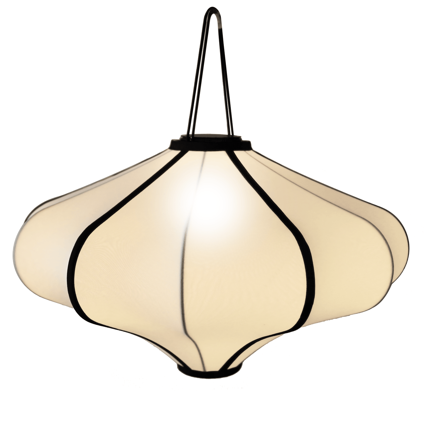 Lampenkap 60cm-Lantaarn-Elastische stof-"Lumi"