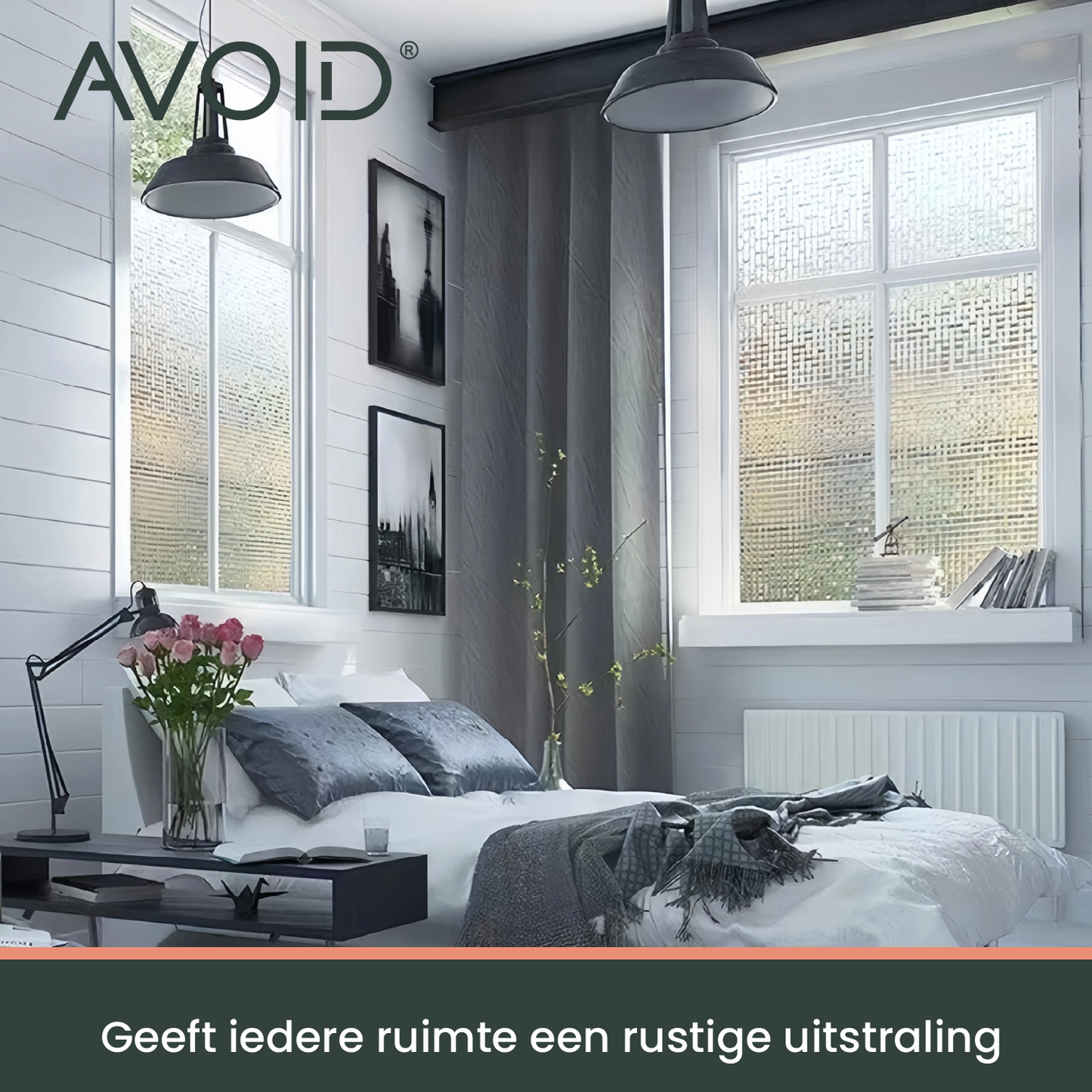AVOID® - Raamfolie - Mozaïek - Verschillende Maten