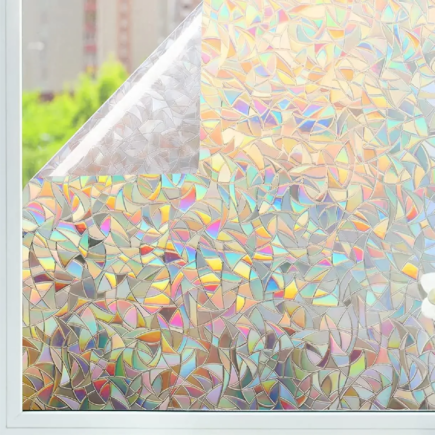 AVOID® - Raamfolie - Rainbow - Verschillende Maten