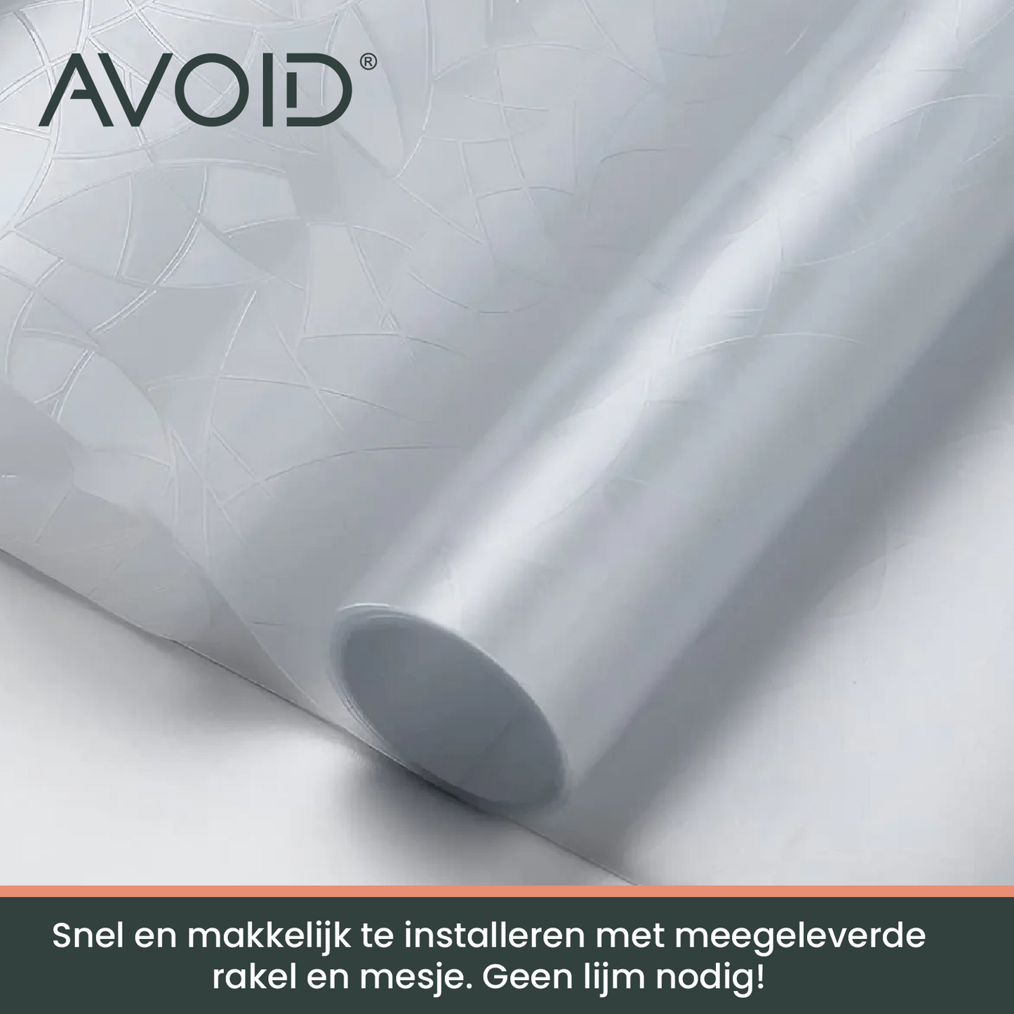 AVOID® - Raamfolie - Rainbow - Verschillende Maten