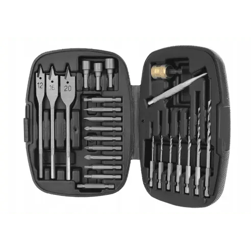 ONEX Professionele Boor- & Schroefbit Set – 25-Delig Gereedschapskoffer