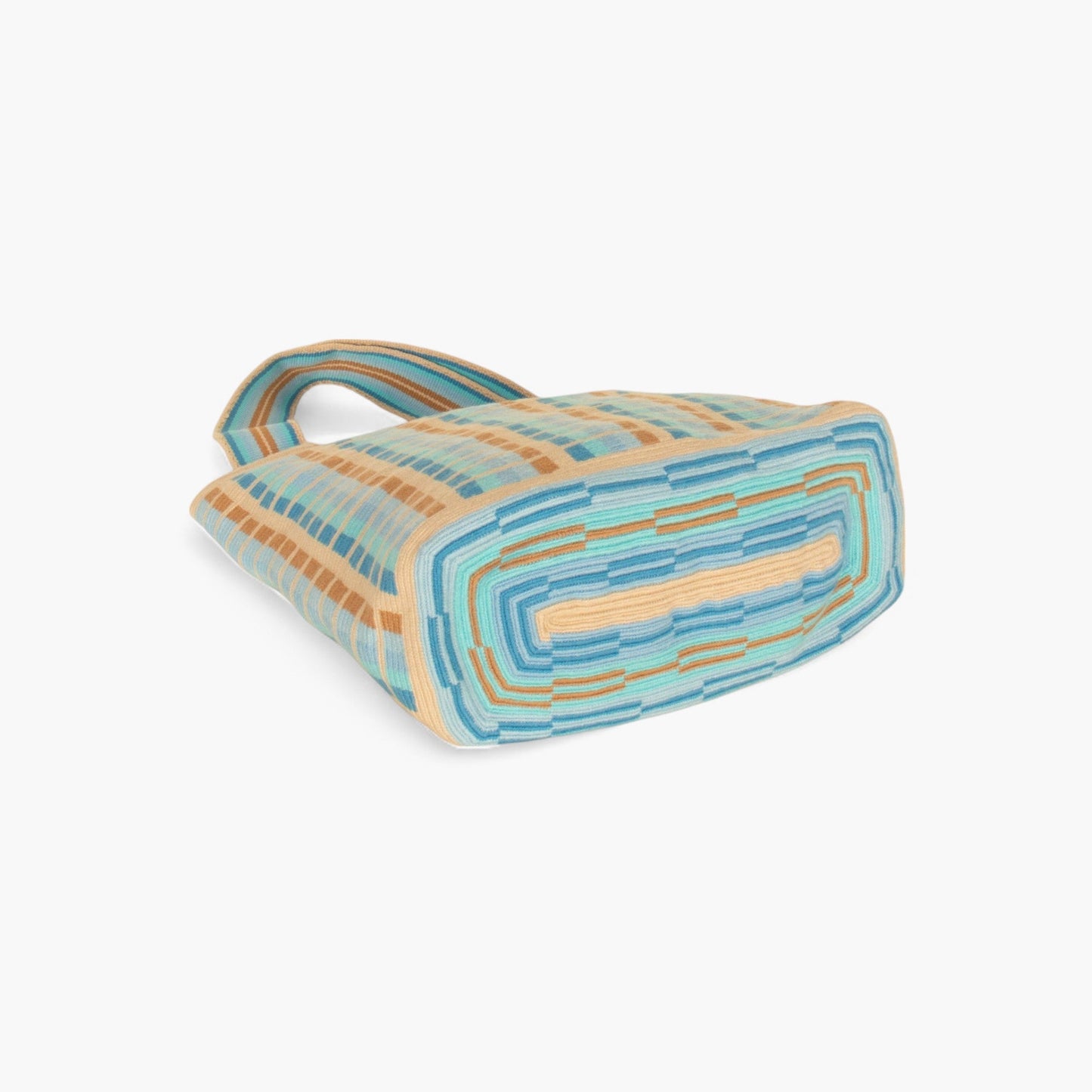 Ovale tas met ruitjesmotief | Haze