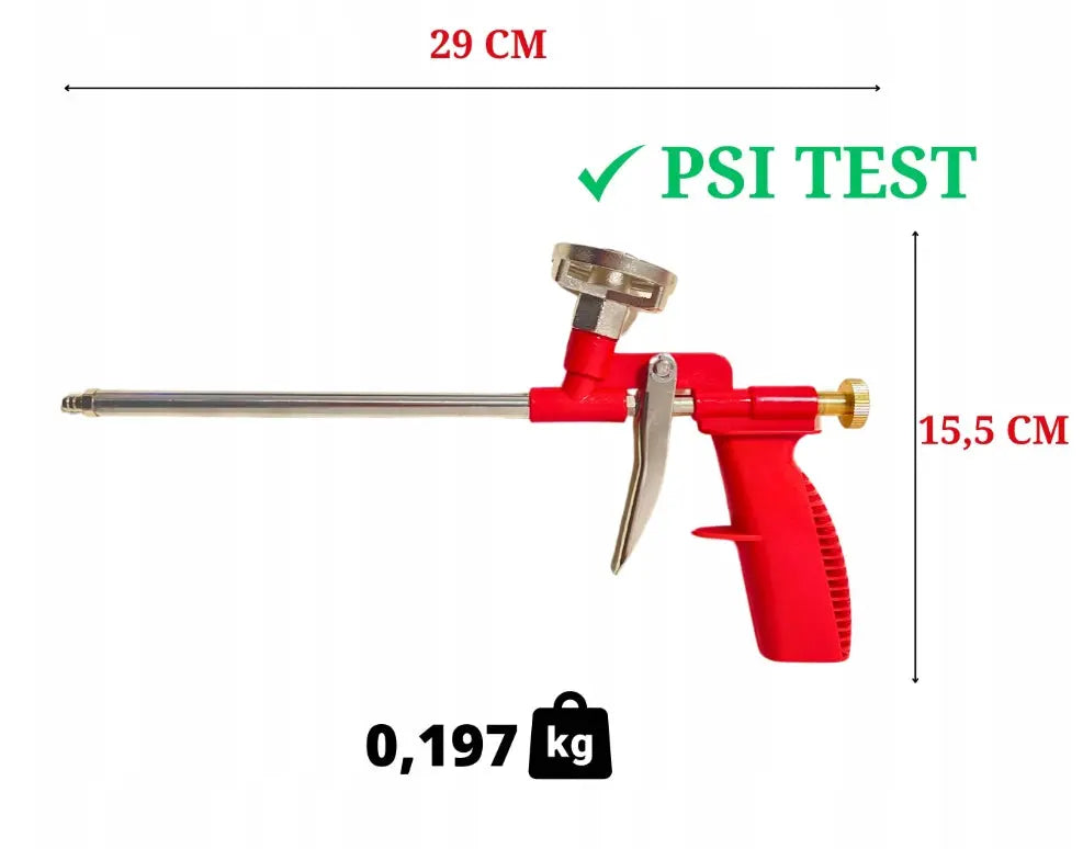 ALLBE PUR Schuimpistool – Professioneel Kitpistool met PTFE-coating
