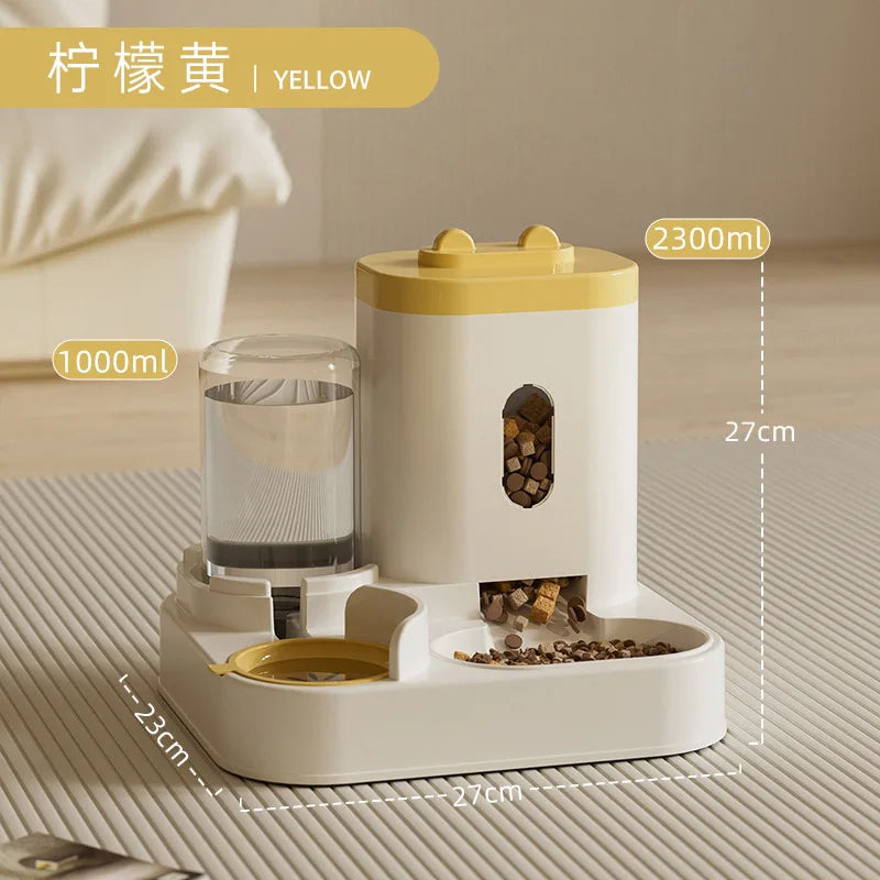 Auto voer en water feeder