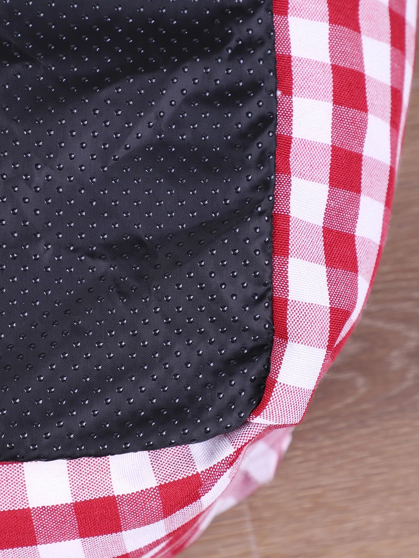 Hondenkussen geblokt