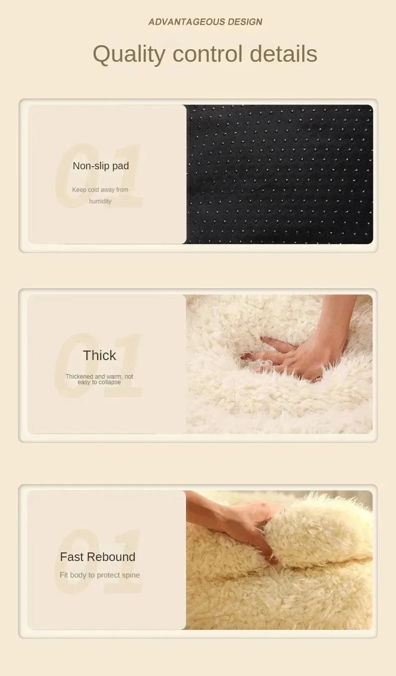 Kattenkussen knuffelbeer