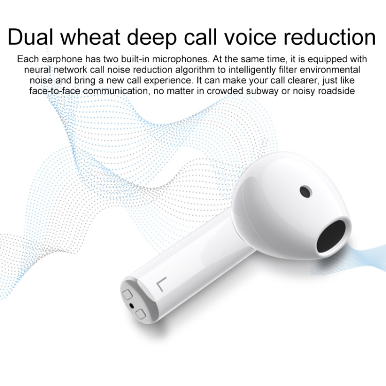 Original Honor Earbuds X2 True Wireless Bluetooth Earphone (Iceland White), Earbuds X2