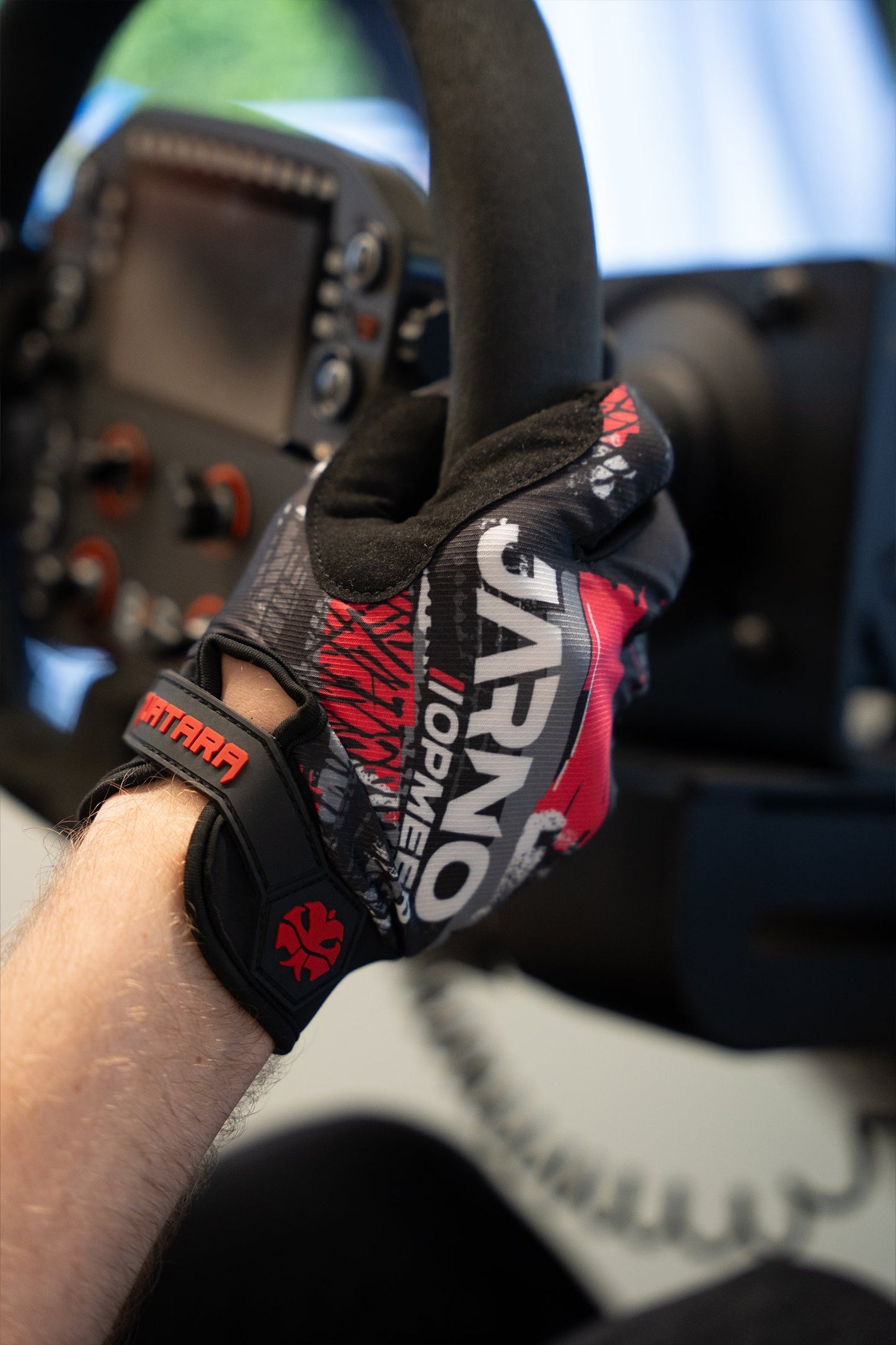 Sim Racing Handschoenen - TRACKS - Zwart