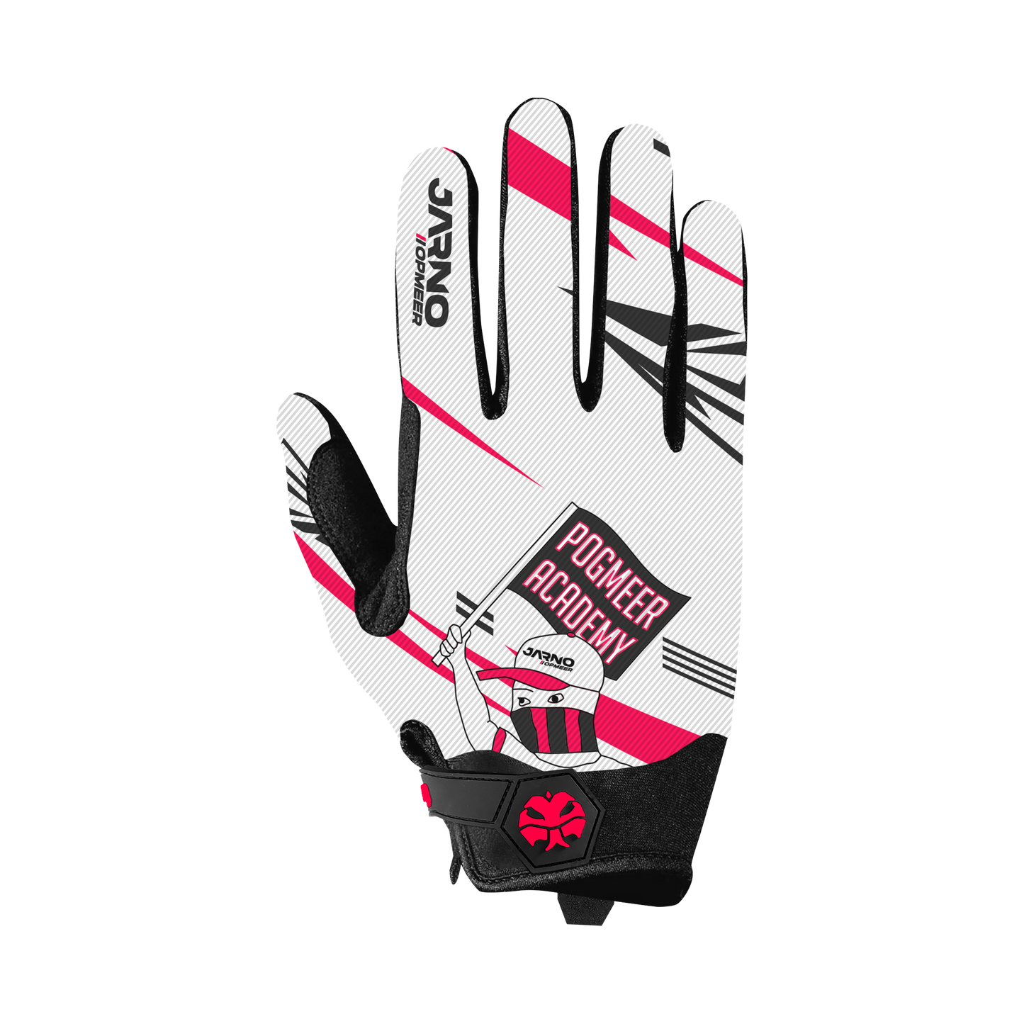 Sim Racing Gloves - INDICATOR - White