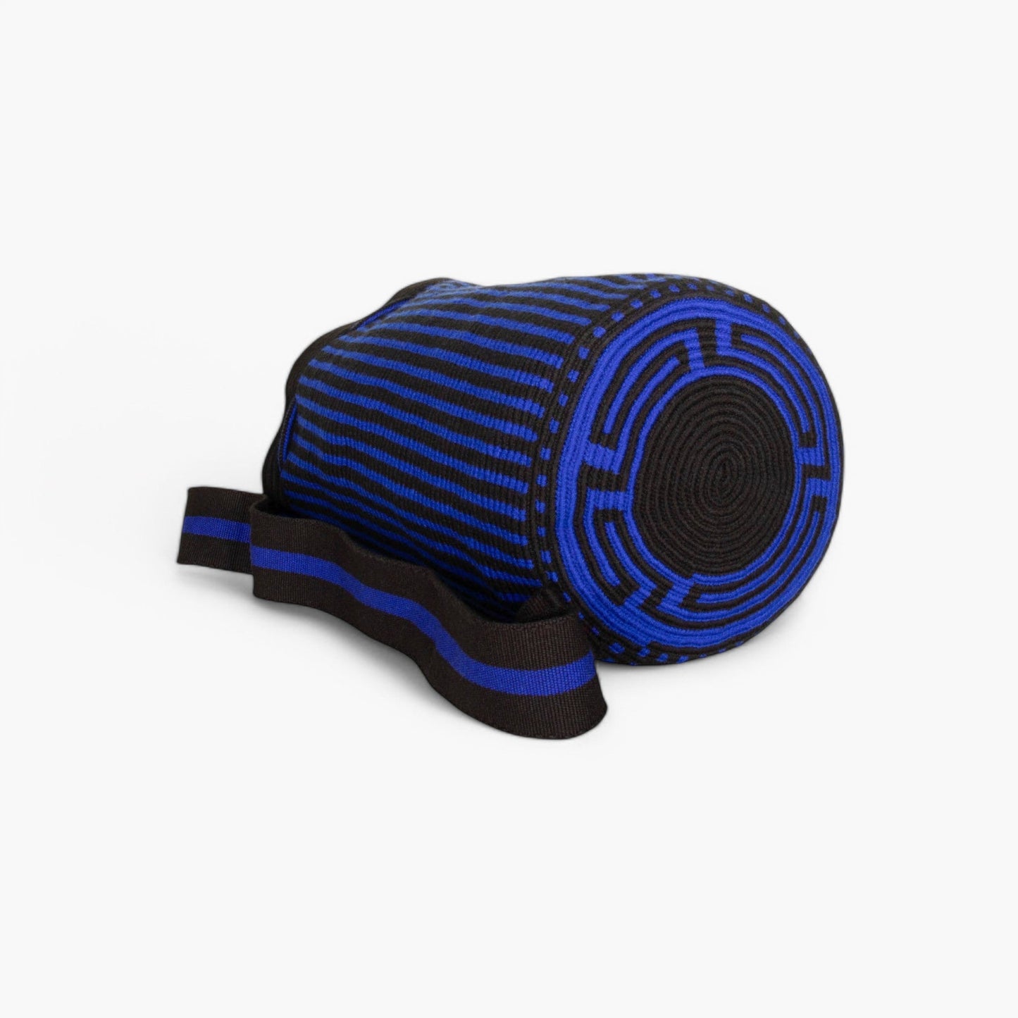 Çizgili sırt çantası | Kraliyet mavisi