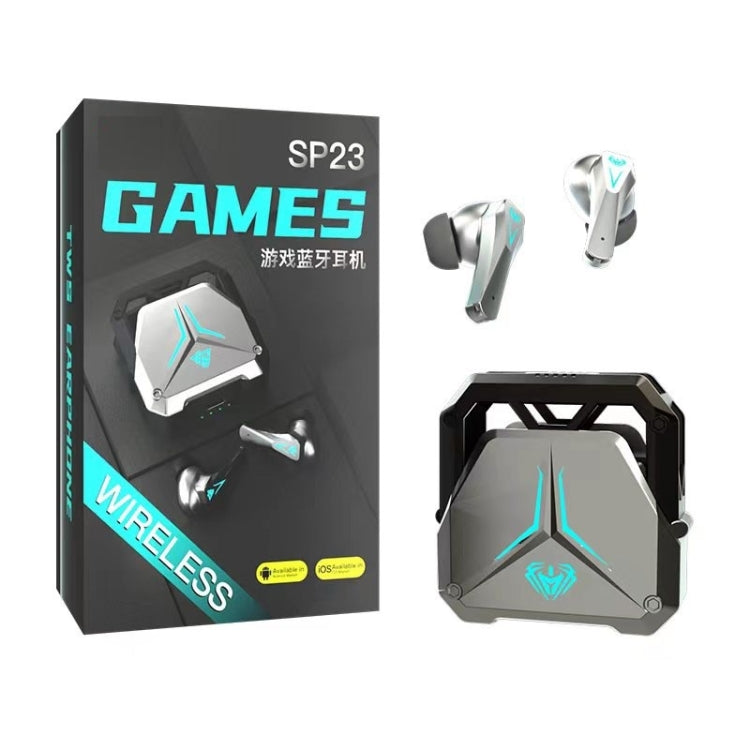SP23 TWS Wireless Earphones Game Headset Noise Reduction HIFI Stereo Earbuds With Packaging Box