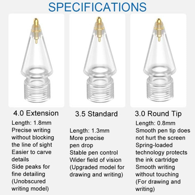 Voor Apple Pencil-serie Vervangende punten Aangepaste punten