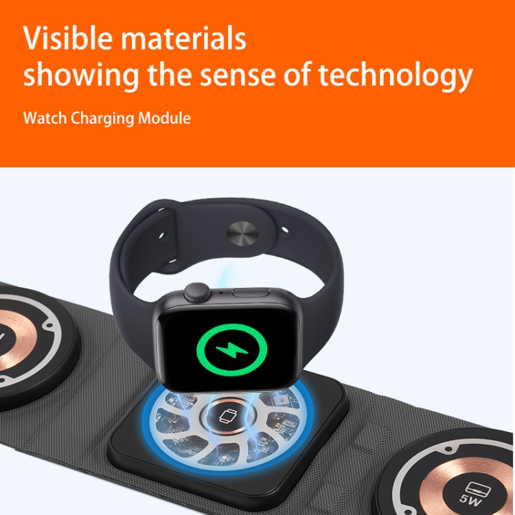 3-in-1 Magsafe opvouwbare draadloze oplader Draagbaar draadloos snelladen