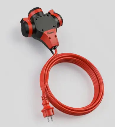 Verlengsnoer 10m – 3x2.5mm² IP54 Waterdicht