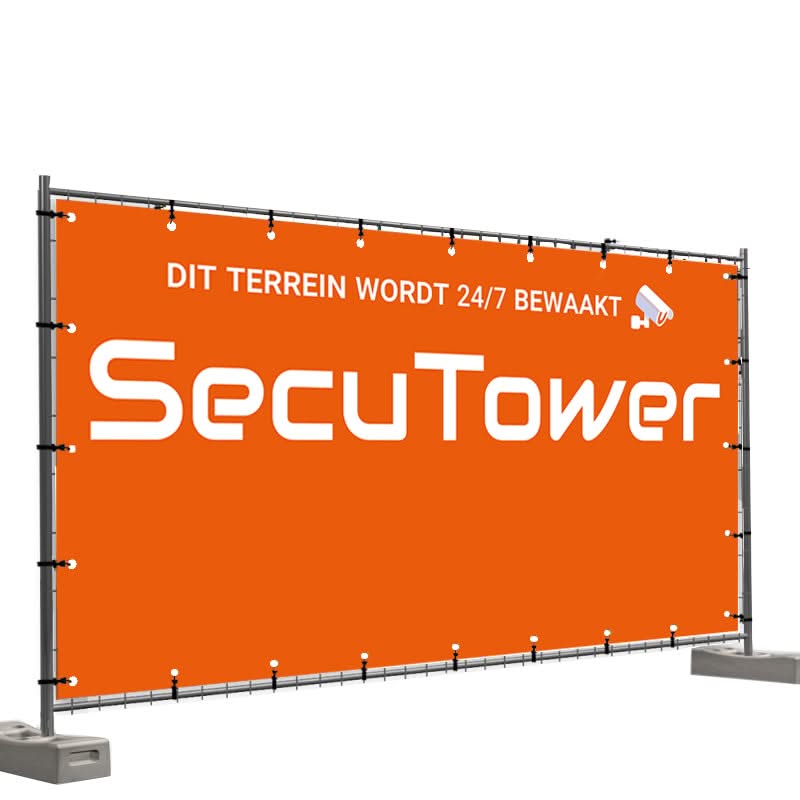 Bouwhekdoek SecuTower 2 stuks