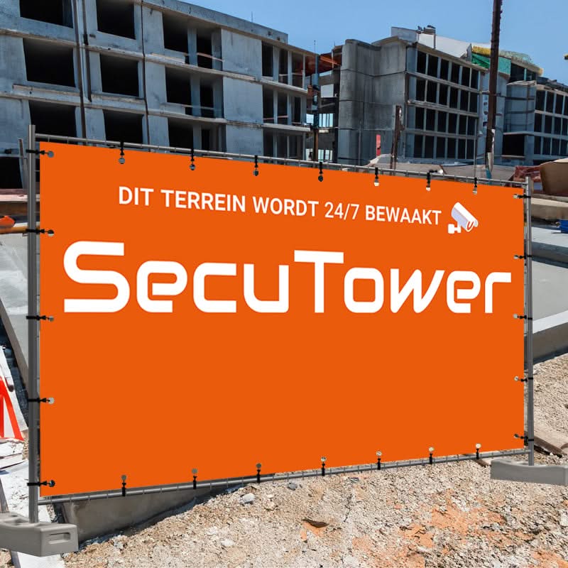 Bouwhekdoek SecuTower 2 stuks