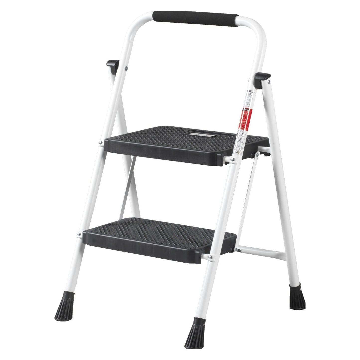 VERMIJD Huishoudtrap – Keukentrap Opstapkrukje – Inklapbare Trapladder – Wit – Veilig & Stabiel