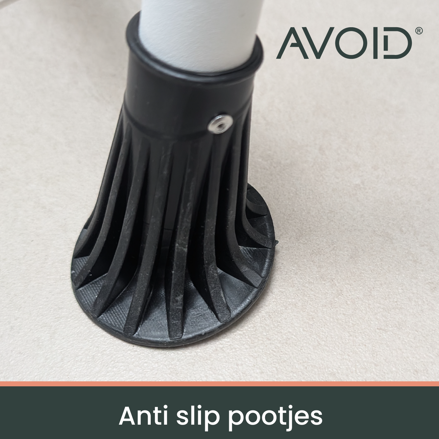 VERMIJD Huishoudtrap – Keukentrap Opstapkrukje – Inklapbare Trapladder – Wit – Veilig & Stabiel