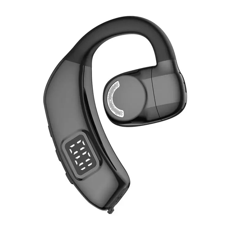Bluetooth Headset Digital Display Hanging Ear OWS Stereo Sports Earbuds, X30 Black, X30 White, X30 Orange