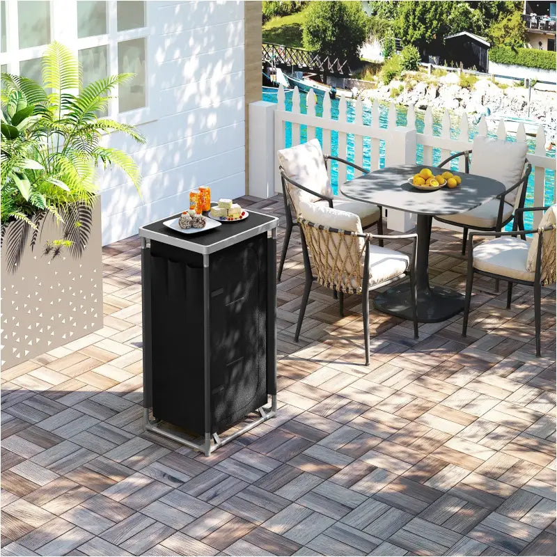 BukkitBow - Campingtafel - Oxford Doek en Aluminium - Met Opbergruimte - Draagbaar - Multifunctioneel