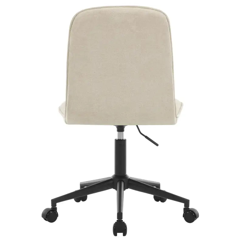 BukkitBow - Comfortabele Bureaustoel - Gevoerde Bureaustoel - met Badstof Bekleding - Verstelbaar in Hoogte