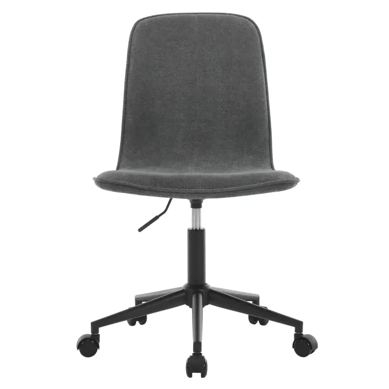 BukkitBow - Comfortabele Bureaustoel - Gevoerde Bureaustoel - met Badstof Bekleding - Verstelbaar in Hoogte