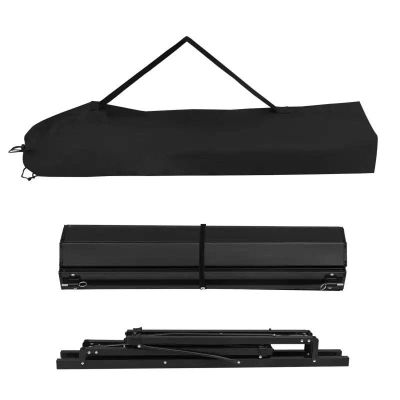 BukkitBow - Draagbare Campingtafel - 60kg Laadvermogen - Lichtgewicht 5.2kg - Opvouwbaar met Draagtas - 104x69x70cm